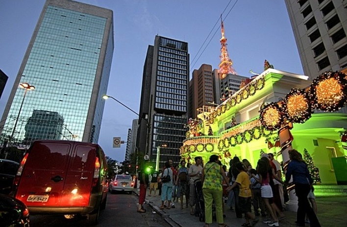 Espigão da Avenida Paulista, São Paulo<br />Foto Juca Martins 