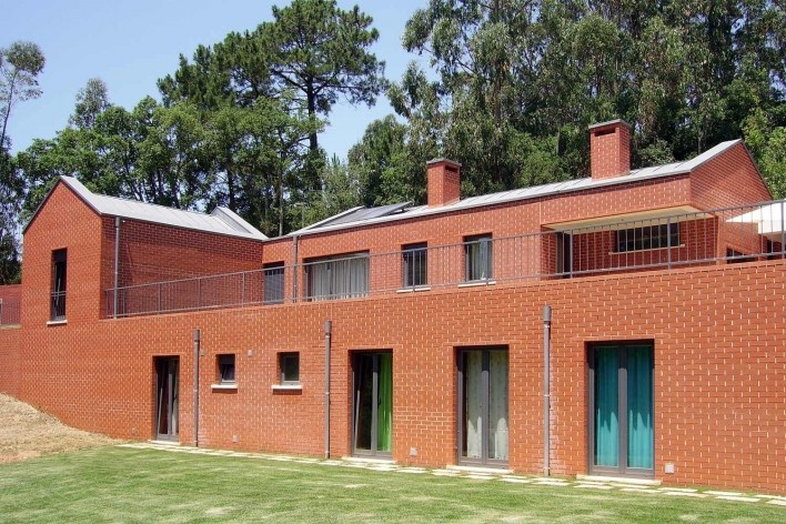 Casa no Figueiral, Alcobaça, Portugal. Arquiteto Pedro Fonseca Jorge<br />Foto divulgação 