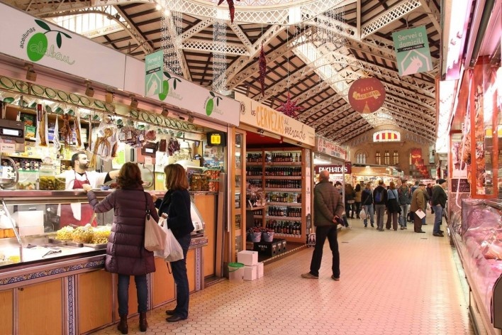 Mercado de Valência, Espanha<br />Foto Celma Chaves 