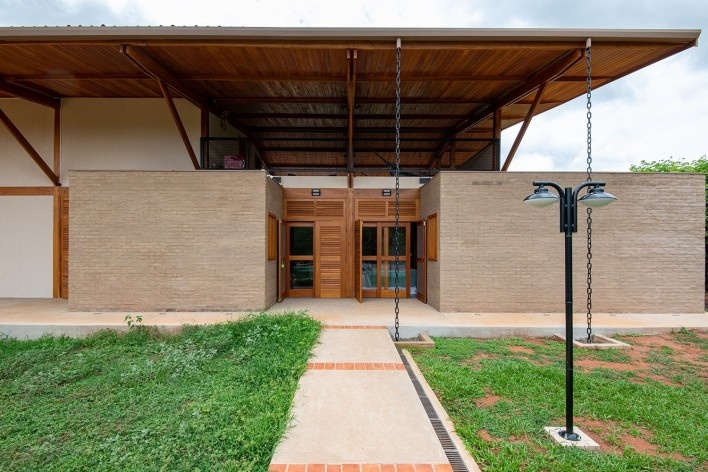 Casa do Cerrado (Prata e Lopez), Barretos SP Brasil, 2019. Arquitetos Aline Coelho Sanches e Lucas Corato / Aline Coelho Sanches + Corato Arquitetura & Design<br />Foto Favaro Jr. 