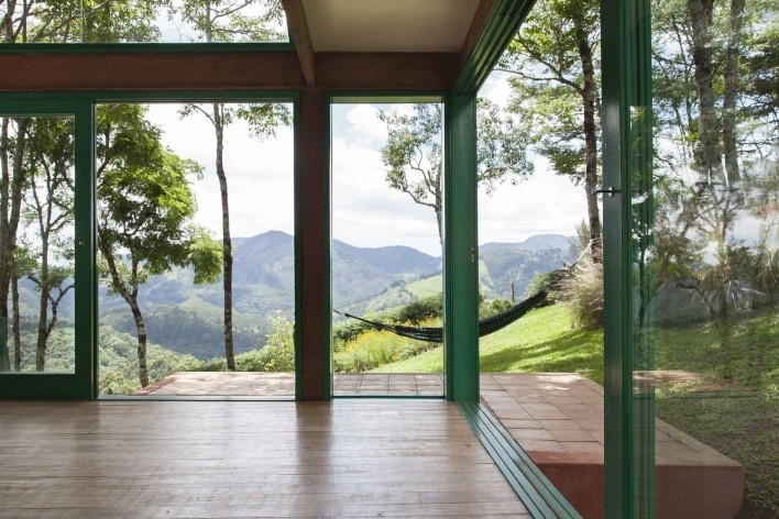 Casa em Gonçalves, Gonçalves MG Brasil, 2012-2013. Arquiteto André Vainer / André Vainer Arquitetos<br />Foto Cacá Bratke 