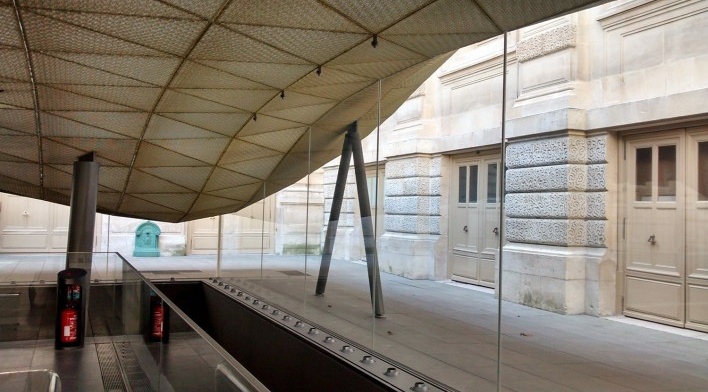 Detalhe da cobertura. Fev 2014<br />Foto Silvia Palazzi Zakia 