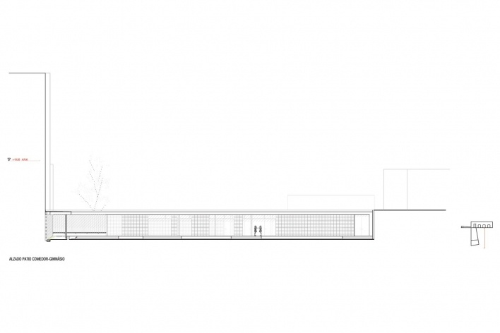 CEIP Ferrer i Guardiã, elevação, Granollers. Arq. Jordi Badia, 2006<br />Studio BAAS 
