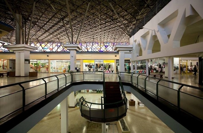 Antiga Rodoviária da Luz, após conversão em shopping popular<br />Foto Tuca Vieira 