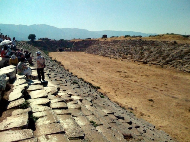 Estádio de Afrodisias<br />Foto Maria Cristina Wolff de Carvalho 