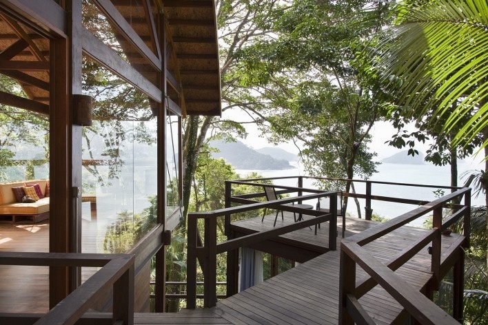 Casa do Felix, Praia do Felix, Ubatuba SP, arquiteto Silvio Sant’Anna<br />Foto Fran Parente 