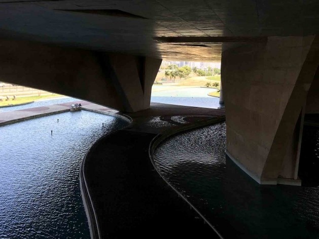 Cidade das Artes, Rio de Janeiro. Arquiteto Christian de Portzamparc<br />Foto Abilio Guerra 