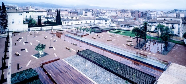 Quarto Real de Santo Domingo, Granda. Arquiteto Carlos Ferrater, 2000-2004