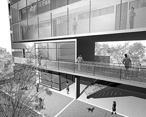 Perspectiva <br />Imagem dos autores do projeto 