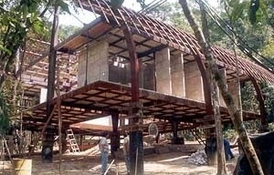 Residência Pouso Alto, Barra do Una, São Sebastião SP<br />Foto de Gal Oppido 