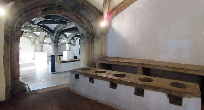 Convento de Cristo, cozinha, Tomar<br />Foto Victor Hugo Mori 