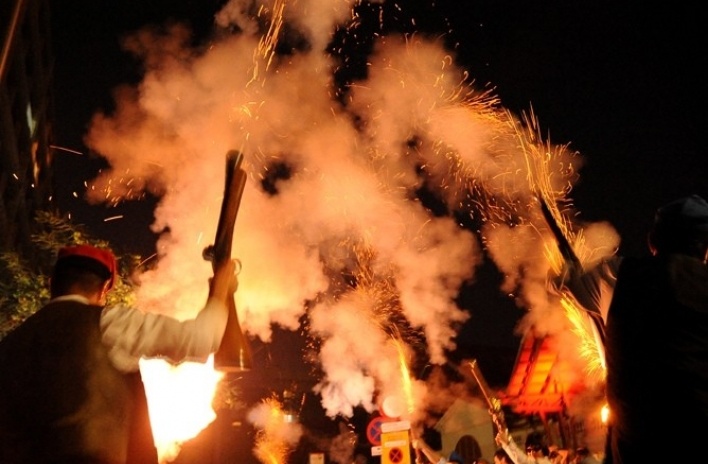 La fiesta de La Mercè, Barcelona, 2009<br />Foto Rodrigo Stocco 