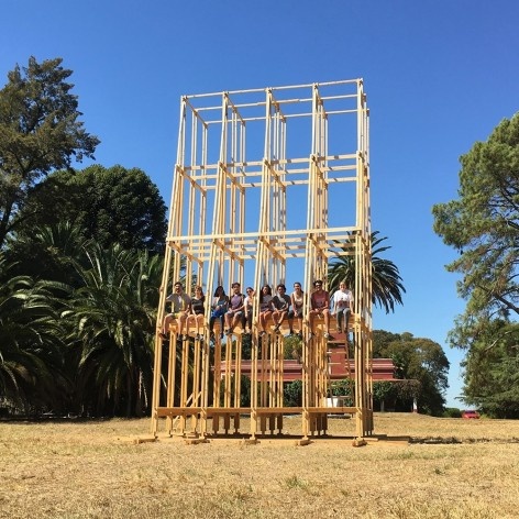 Observatório do Campo e das Estrelas, Ceibas, Entre Rios, Argentina, arquitetos Cássio Sauer e Elisa T Martins<br />Foto divulgação  [Sauermartins]