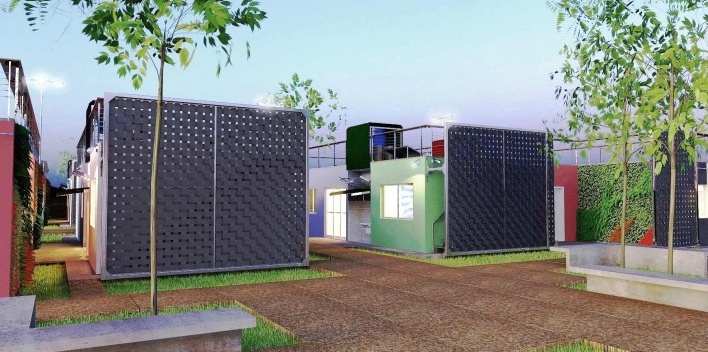 Casa de Borracha de Pneu (habitação individual no lote)Menção honrosa – casas térreas Concurso Público Nacional de Arquitetura para Novas Tipologias de Habitação de Interesse Social Sustentáveis<br />Autores do projeto  [escritorio premiado]