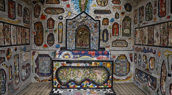 Altar da Capela de Mosaico I<br />Foto Bianca Siqueira Martins Domingos 