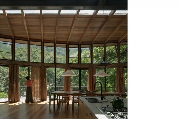 Bocaina House, São José do Barreiro SP, 2021. Architects Ana Altberg and Cesar Jordão<br />Foto/photo Federico Cairoli 