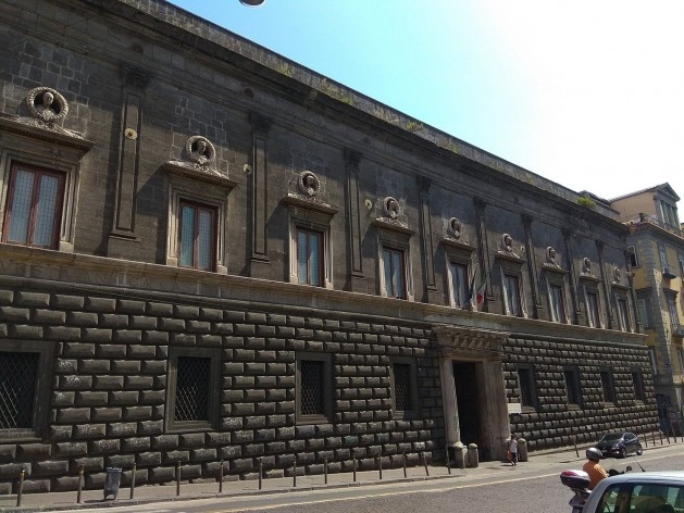 Palazzo Gravina, Via Monteoliveto, Nápoles, Itália<br />Foto Carina Mendes dos Santos Melo, 2018 
