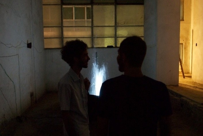 Exposição Projeto Imóvel, obra de Silvio de Camillis Borges<br />Foto Frans Kemper 