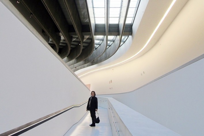 Alexandrina Mori no MAXXI, Roma, 2011<br />Foto Victor Hugo Mori 