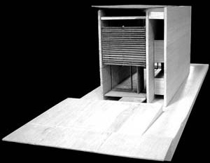 Maquete da unidade<br />Imagem dos autores do projeto 