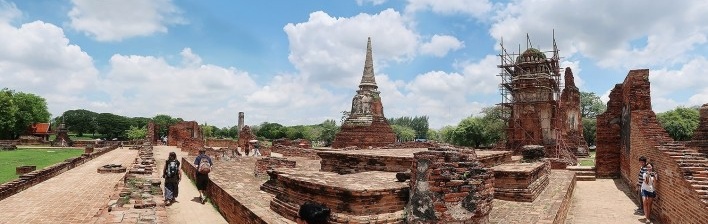 Templo de Wat Mahathat, Birmânia<br />Foto Victor Hugo Mori 