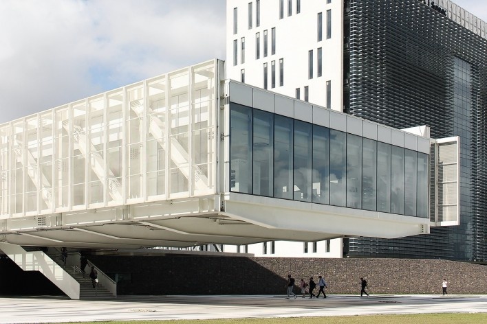 Fecomércio, Sesc e Senac do Rio Grande do Sul, Porto Alegre RS, 2020. Arquitetos Dario Corrêa Durce, Emerson Vidigal, Eron Costin, Fabio Henrique Faria e João Gabriel Rosa (autores) / Estúdio 41<br />Foto Eron Costin 