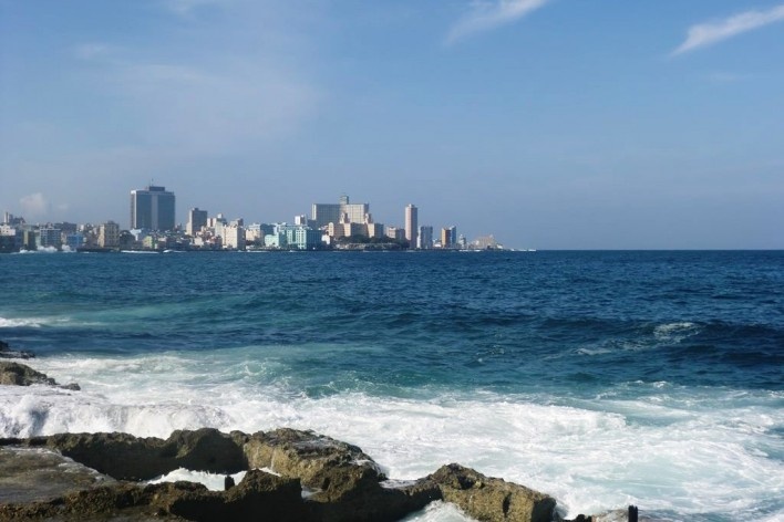 Malecón, Havana, janeiro 2015<br />Foto Patricia Orfila 