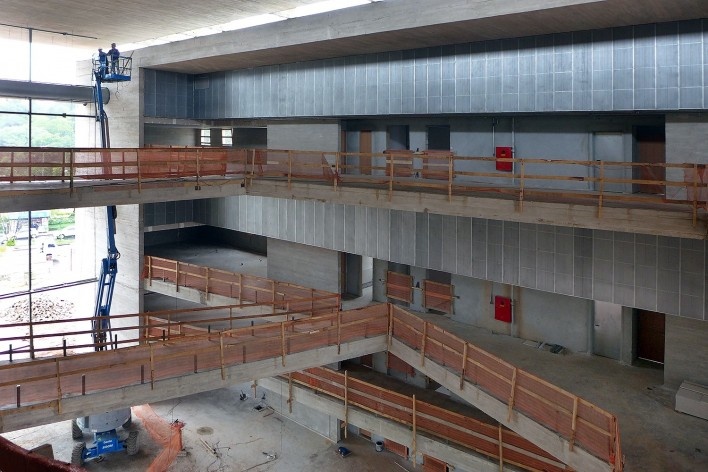 Museu do Trabalho e do Trabalhador, obras, São Bernardo do Campo. Escritório Brasil Arquitetura<br />Imagem divulgação  [Brasil Arquitetura]