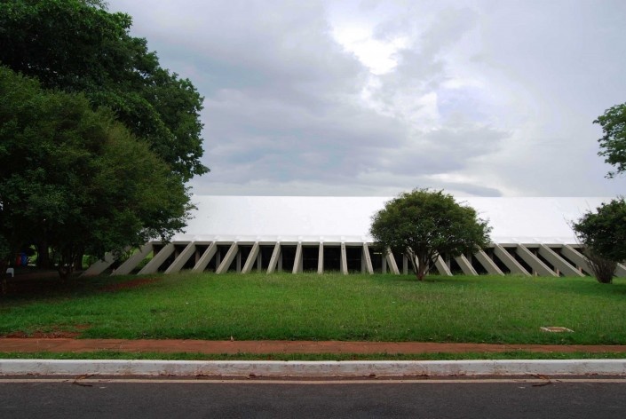 Escola Superior de Administração Fazendária – ESAF, restaurante, Brasília DF<br />Foto Daniel Corsi 