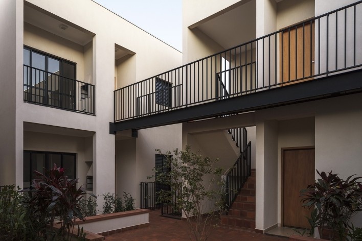 Vila Amélia, Sertãozinho SP, 2015-2017. Arquitetos Fernando O’Leary, Pedro Domingues e Pedro Faria / Vaga Arquitetura<br />Foto Leonardo Finotti 