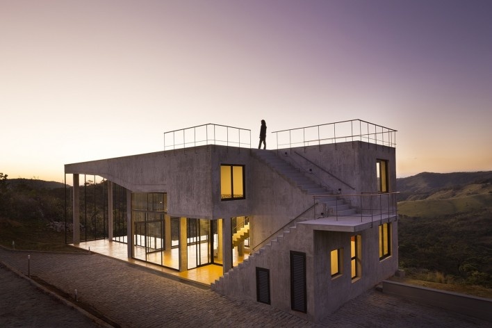 Casa no Cerrado, Moeda MG, 2013-2015. Arquiteto Carlos M Teixeira, Vazio S/A<br />Foto Gabriel Castro 
