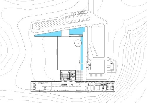 Planta pavimento térreo<br />Desenho escritório 
