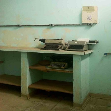 Ala abandonada do Complexo Hospitalar do Juquery<br />Foto Abilio Guerra 
