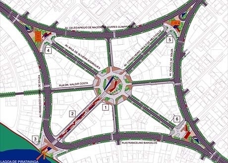 Planta de intervenção<br />Imagem do autor do projeto 