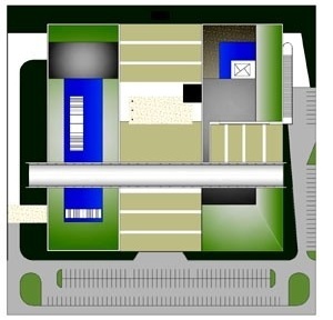 Implantação<br />Imagem dos autores do projeto 