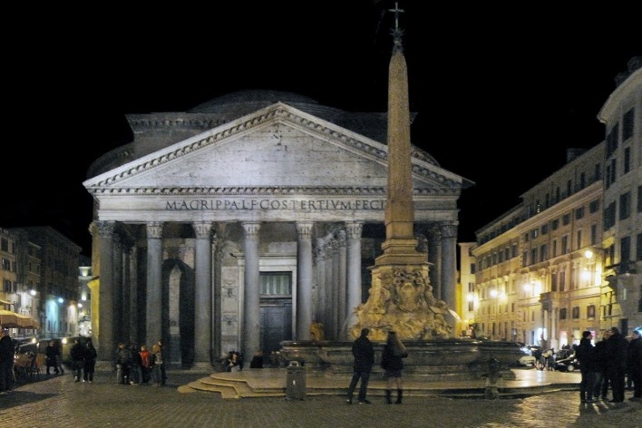 Pantheon de Roma<br />Fotomontagem Victor Hugo Mori, 2009/2016 