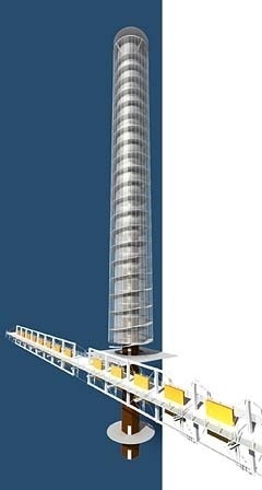 Perspectiva do edifício<br />Imagem do autor do projeto 