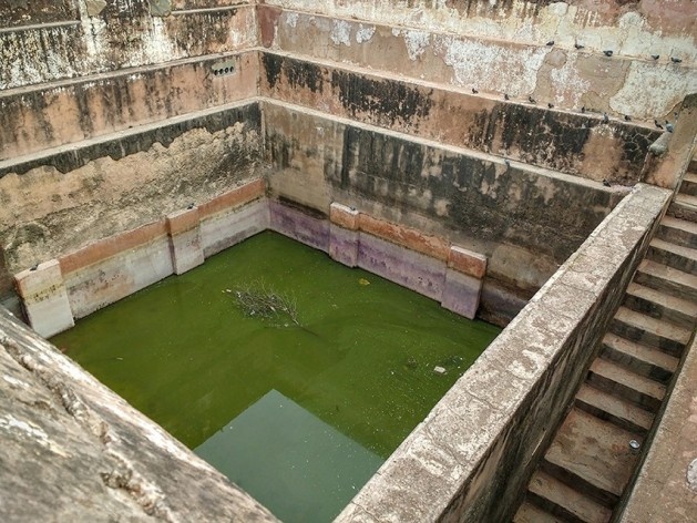 Cisterna do Forte de Jaigarh<br />Foto Carlos M Teixeira 