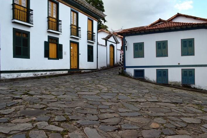 04. Pavimento em pedra, Diamantina MG<br />Foto Elio Moroni Filho 