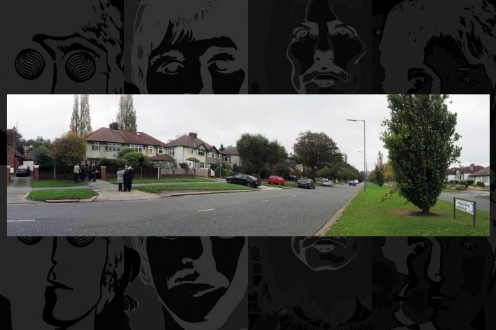 Menlove Avenue foi também o título do álbum póstumo de Lennon lançado em 1986<br />Foto Victor Hugo Mori 