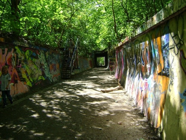Südgelände Natur-Park, Berlim, Alemanha. Arquiteto Peter Latz<br />Foto Paloma P. de Siqueira, 08/05/11 