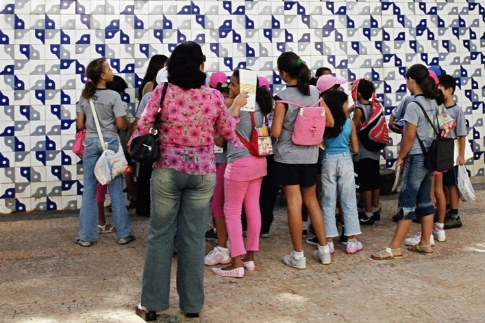 Aula-passeio Jardim de Infância em Brasíila<br />Foto Lana Guimarães 
