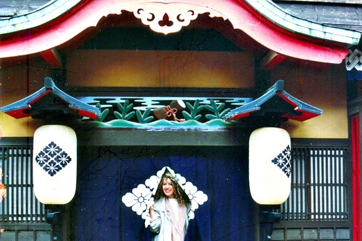 Maria do Carmo Maciel Di Primio em Toei Uzumasa, Kyoto