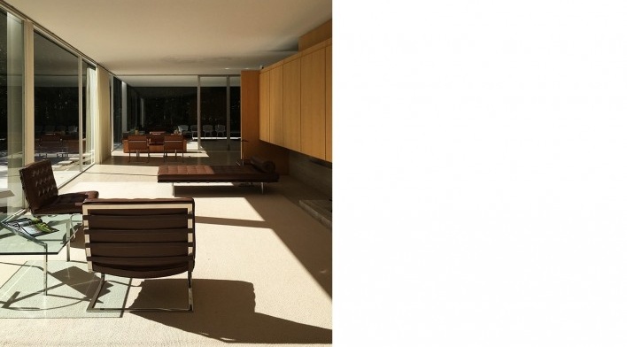 Casa Edith Farnsworth, Plano, Illinois, Estados Unidos. Arquiteto Ludwig Mies van der Rohe, 1951<br />Foto Sabrina Fontenelle 