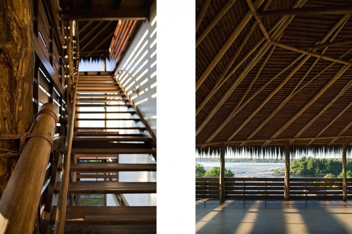 Instituto Socioambiental – ISA, São Gabriel da Cachoeira AM, 2006, escritório Brasil Arquitetura<br />Foto Daniel Ducci 