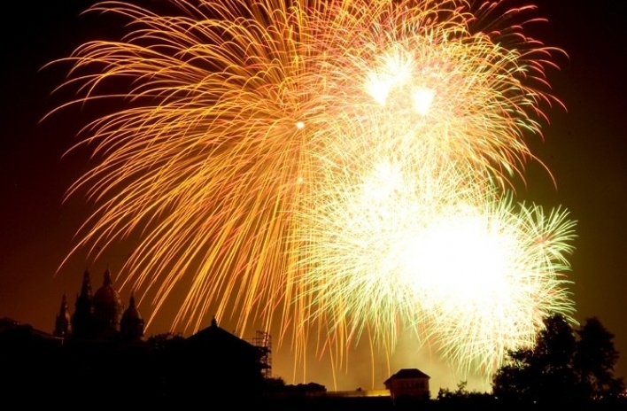 La fiesta de La Mercè, Barcelona, 2009<br />Foto Rodrigo Stocco 