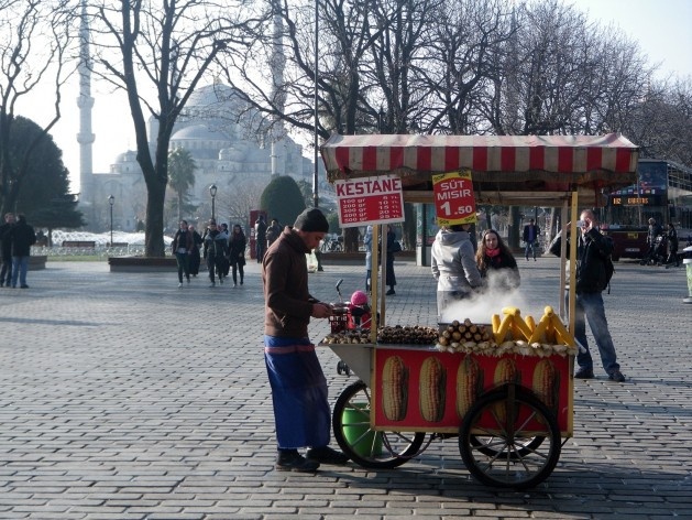 Ambulante de Istambul<br />Foto Roney Cytrynowicz 