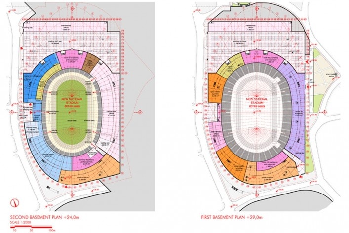 Plan - New National Stadium in Tokyo [divulgação]