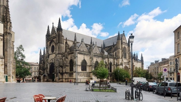 Catedral de Saint-Michel, Carcassonne, França<br />Foto Victor Hugo Mori 