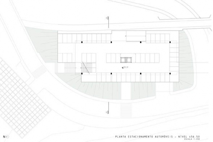 Planta Estacionamento dos Carros